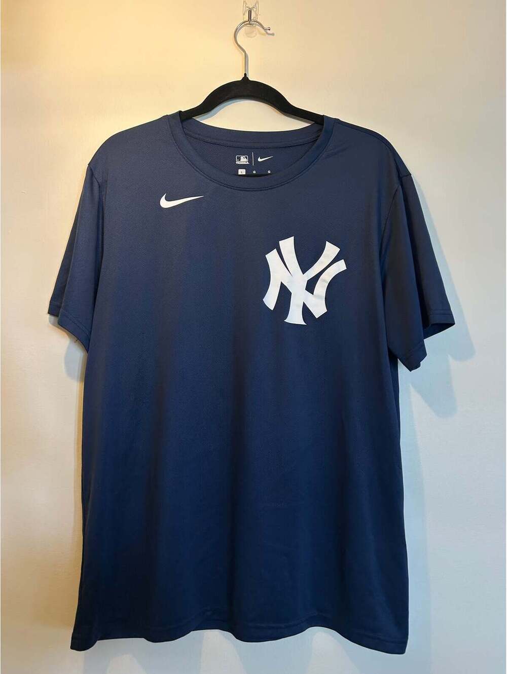 Nike New York Yankees Navy Dry-Fit T-Shirt L